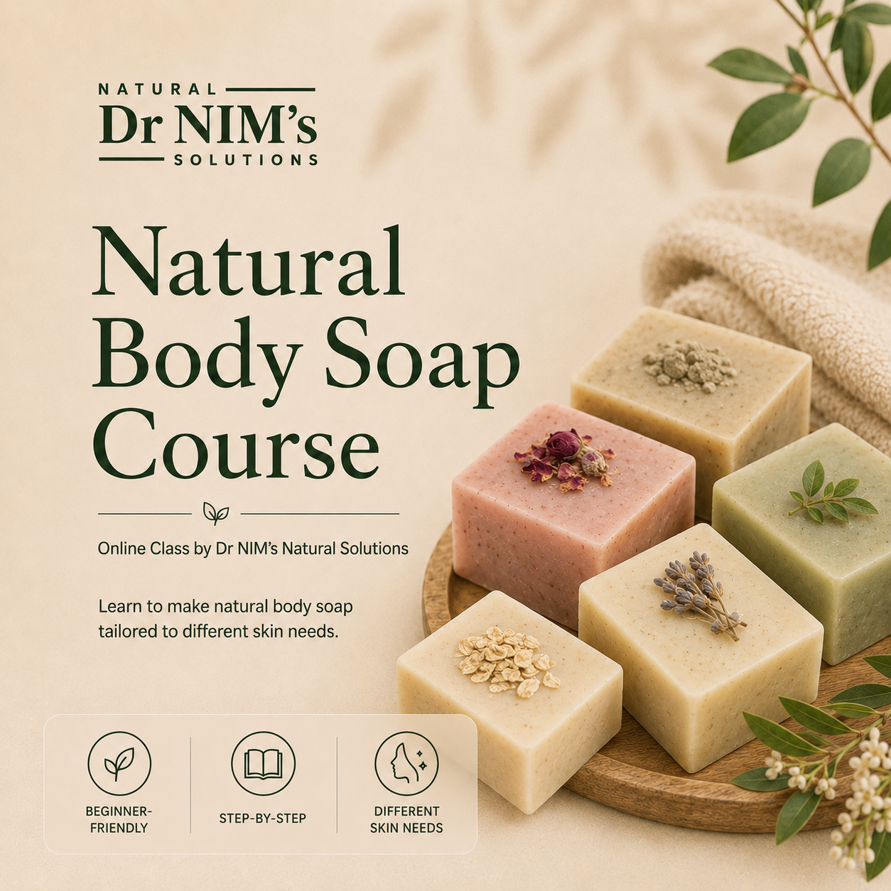 Natural Body Soap Online Course