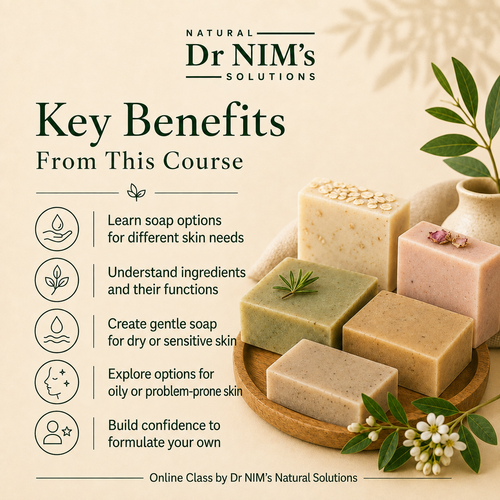 Natural Body Soap Online Course