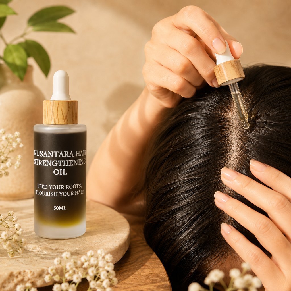 Nusantara Strengthening Hair Oil
