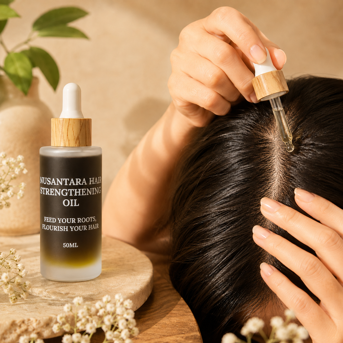 Nusantara Strengthening Hair Oil